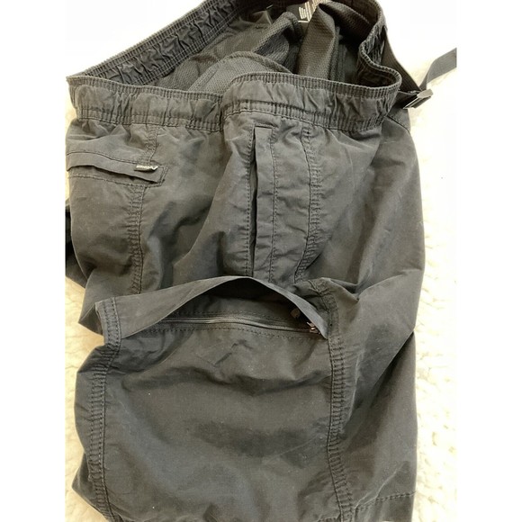 Union Native Spirit & Soul Men's Black Shorts Large Cargo Elastic waist New - Picture 8 of 10